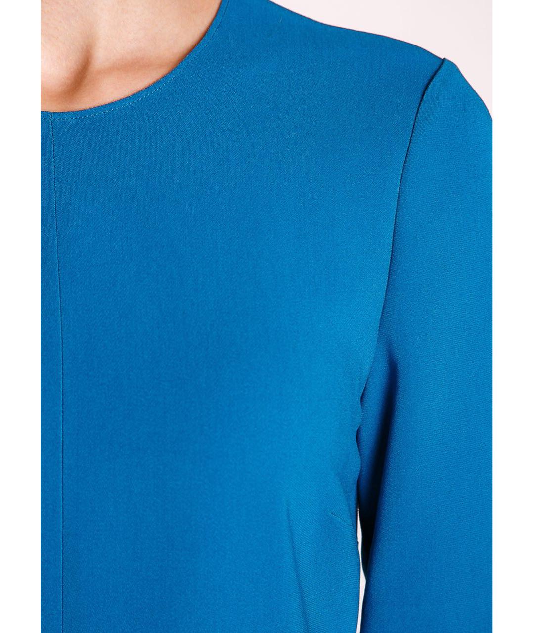 STELLA MCCARTNEY Синее вискозное коктейльное платье, фото 4