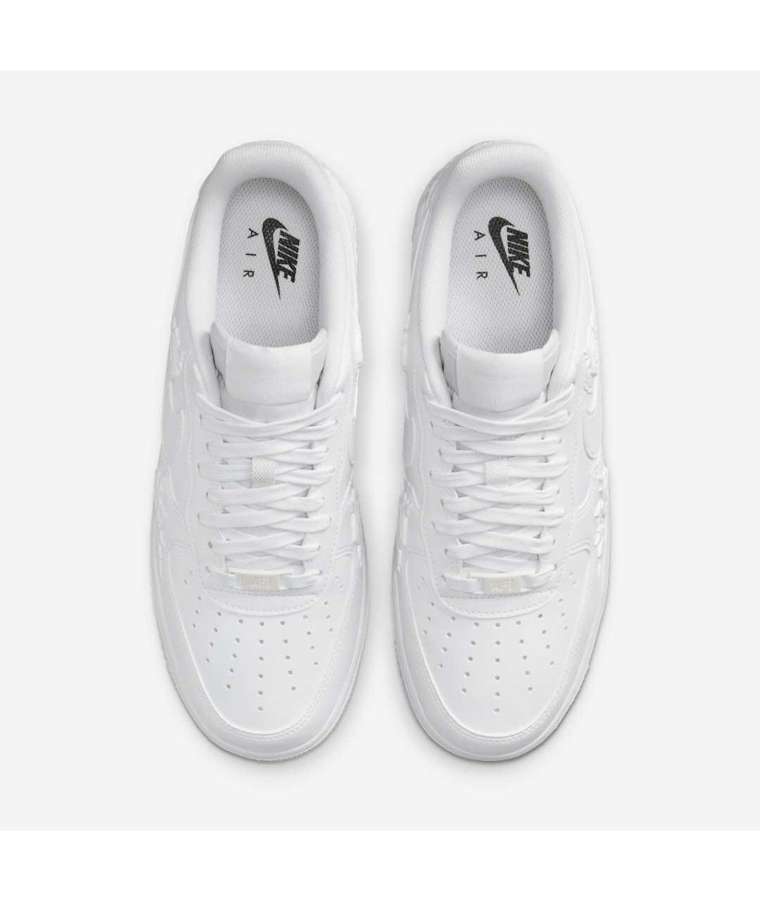 NIKE Белые кожаные кроссовки, фото 3