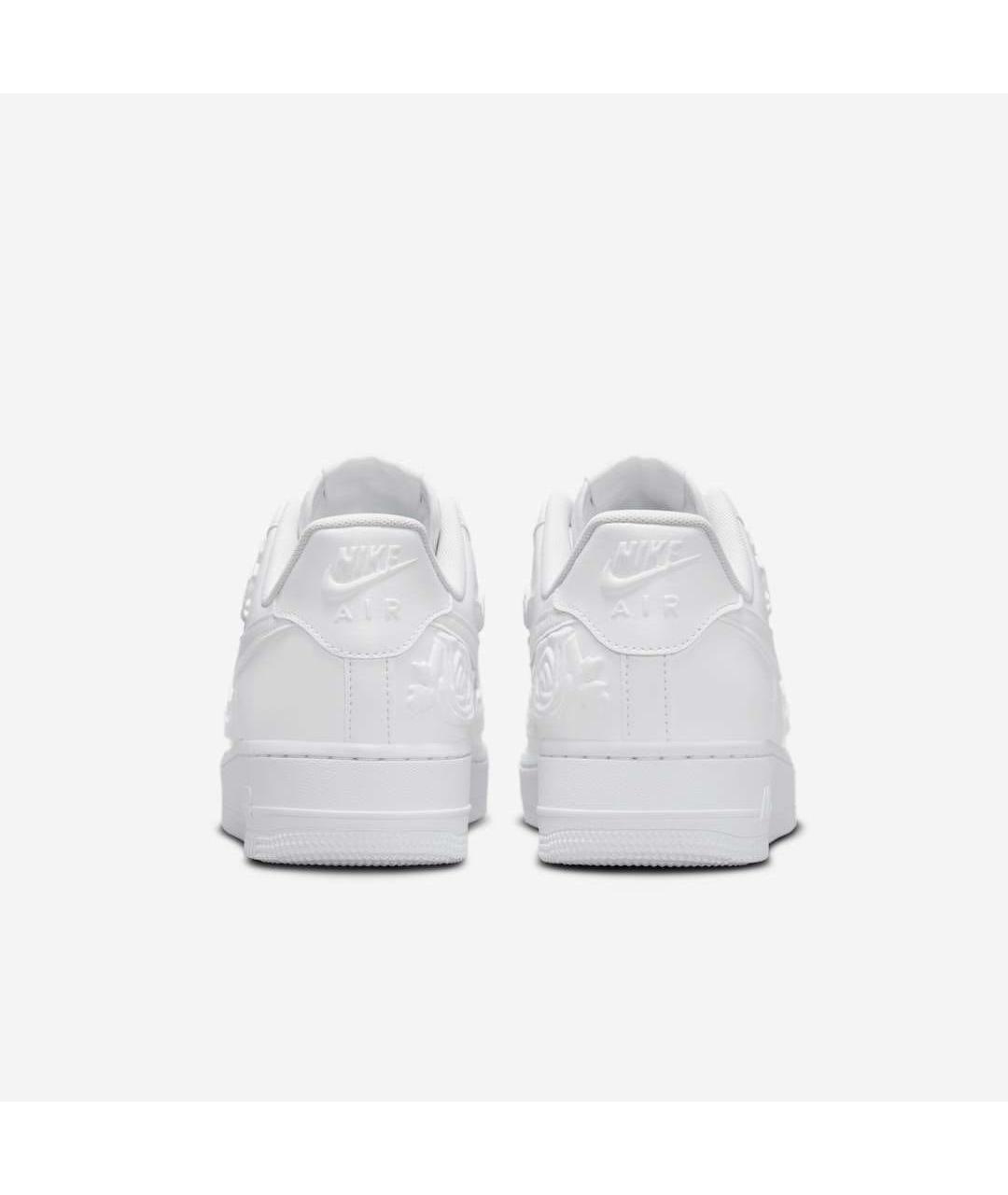 NIKE Белые кожаные кроссовки, фото 4