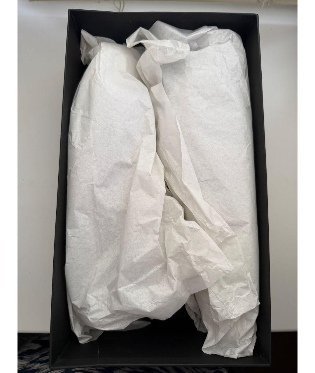 DOLCE&GABBANA Фиолетовые кожаные кеды, фото 3