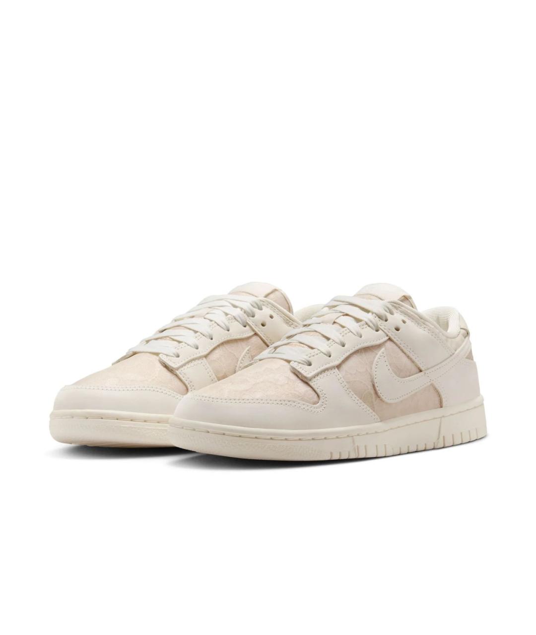 NIKE Бежевые текстильные кроссовки, фото 2