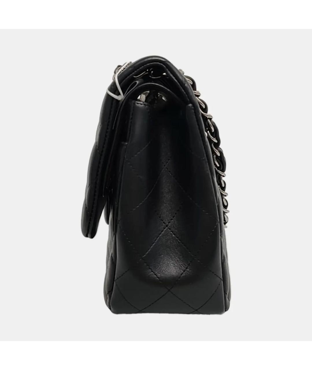 CHANEL Черная кожаная сумка через плечо, фото 2
