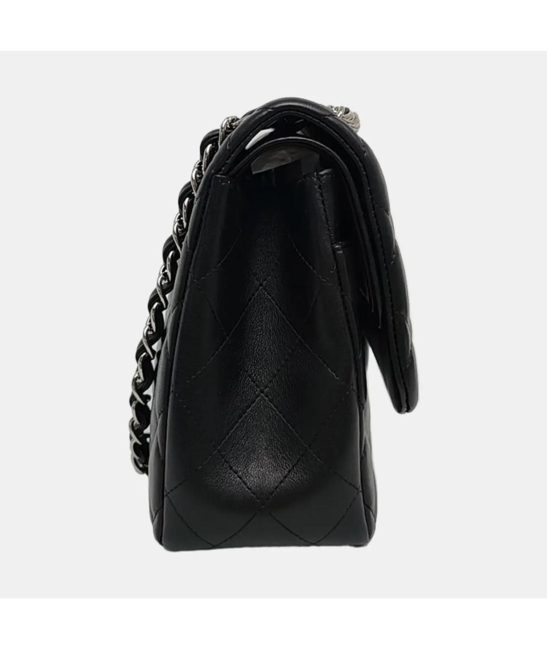 CHANEL Черная кожаная сумка через плечо, фото 3