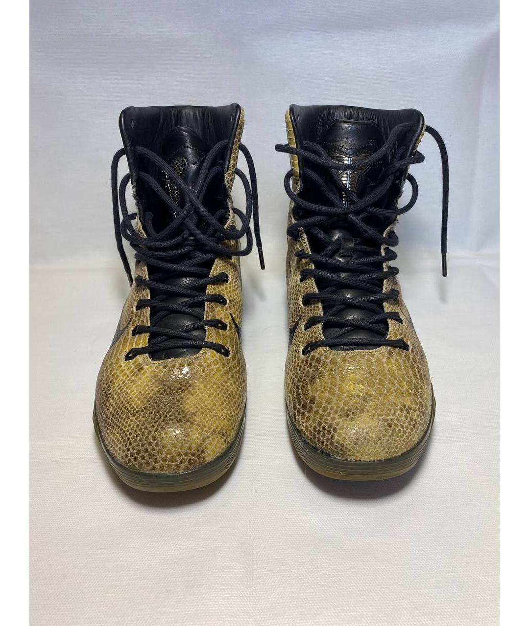 NIKE Мульти кожаные высокие кроссовки / кеды, фото 2