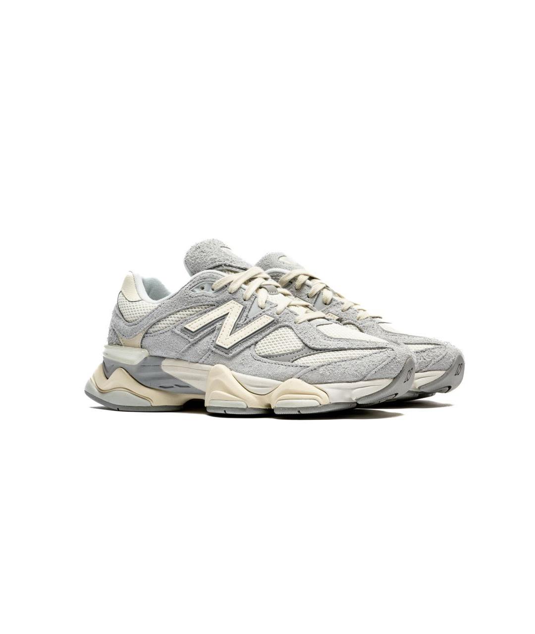 NEW BALANCE Серые замшевые кроссовки, фото 2