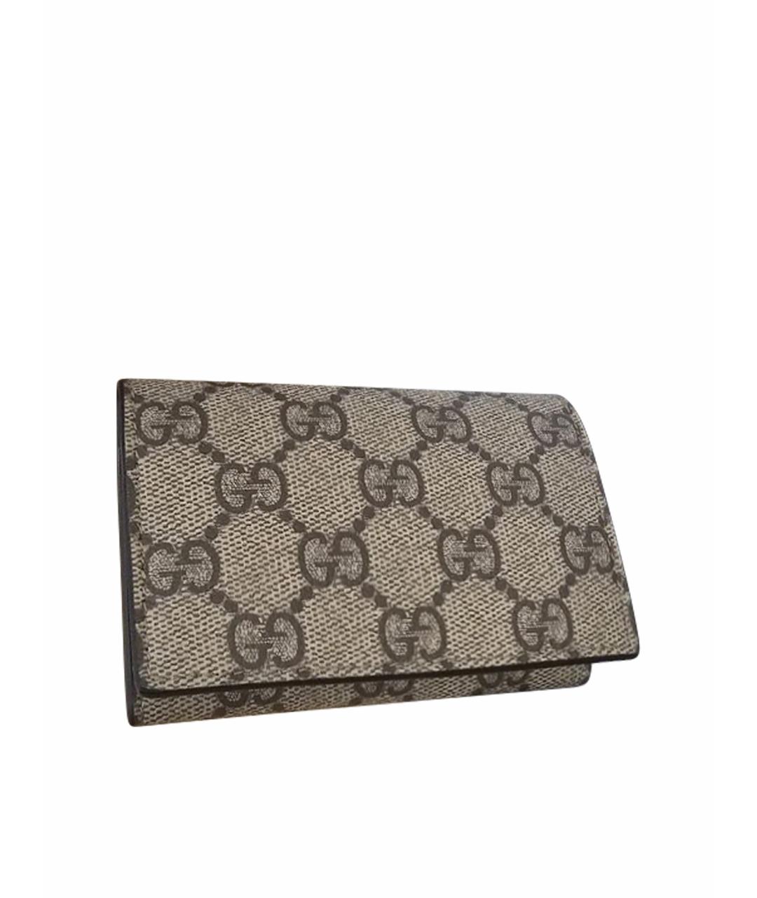 GUCCI Коричневый кошелек, фото 1