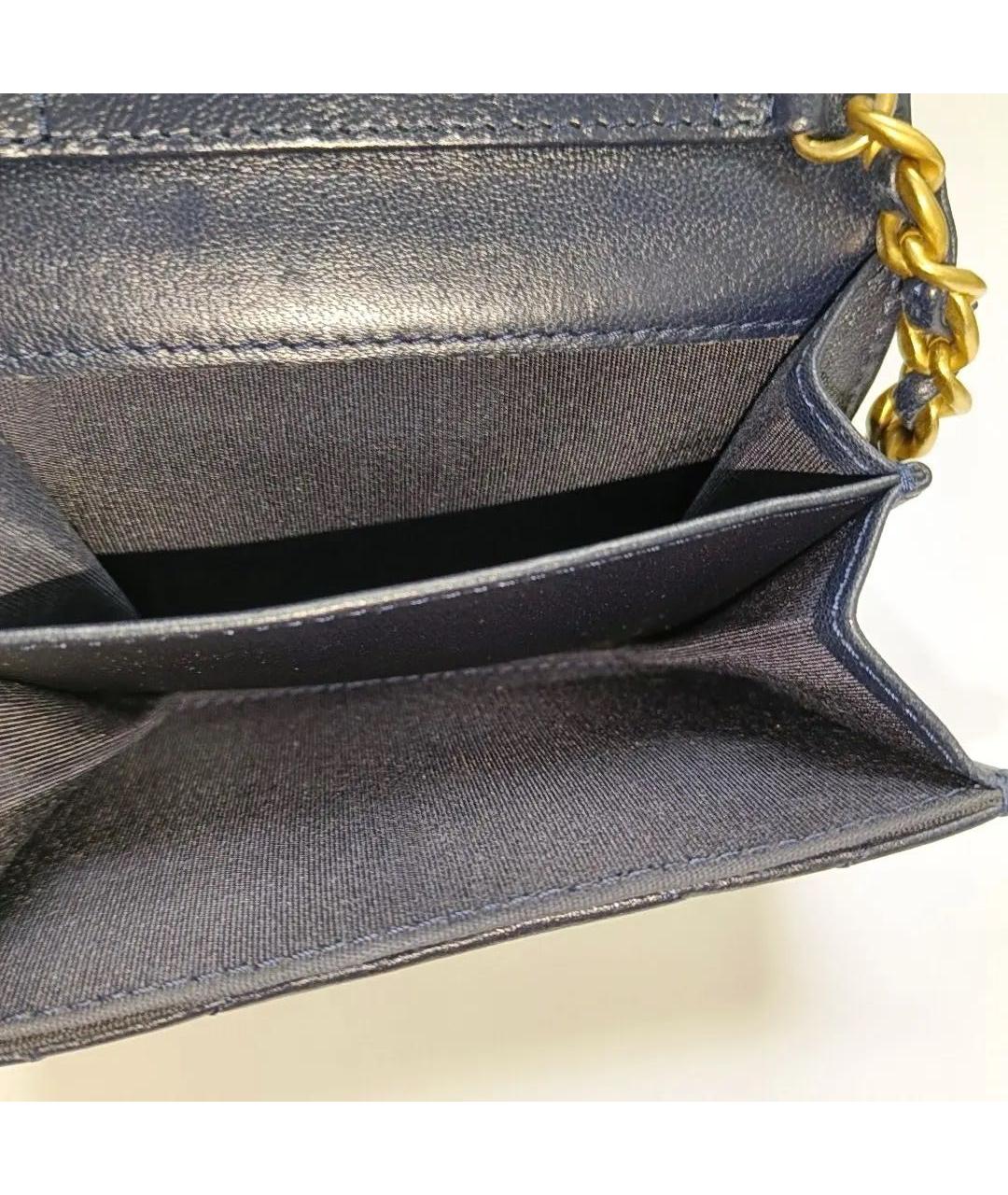 CHANEL Черная кожаная сумка через плечо, фото 6