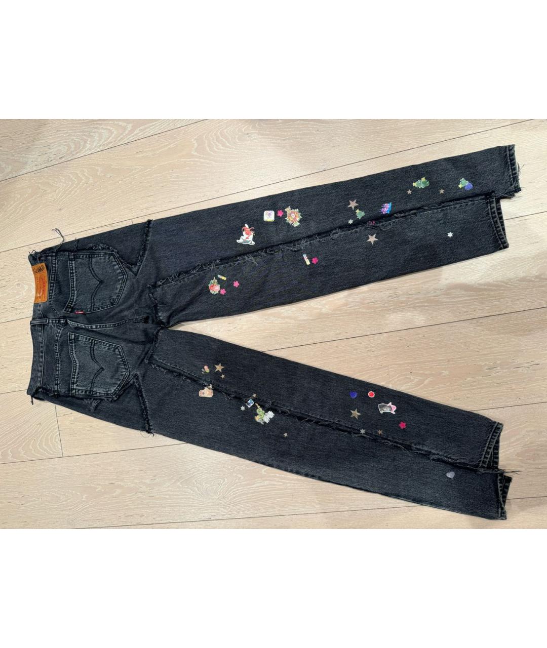 VETEMENTS Серые прямые джинсы, фото 2