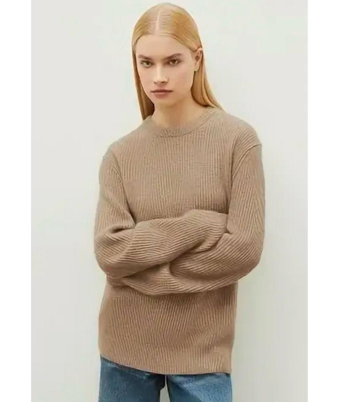 12 STOREEZ Бежевый кашемировый джемпер / свитер, фото 2