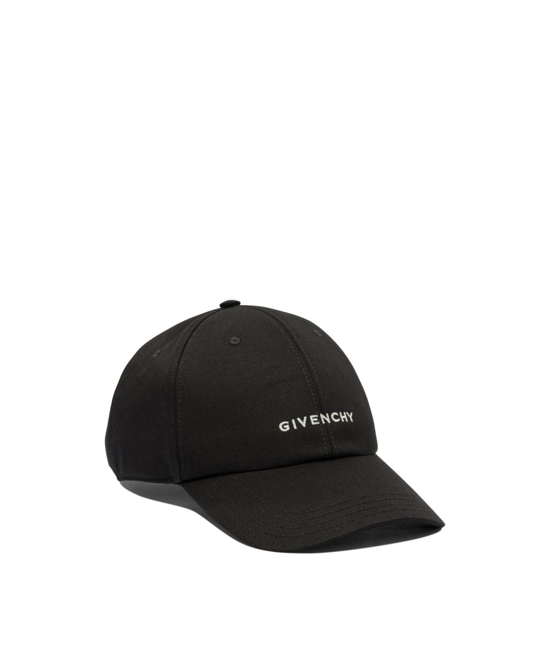 GIVENCHY Черная хлопковая кепка/бейсболка, фото 2