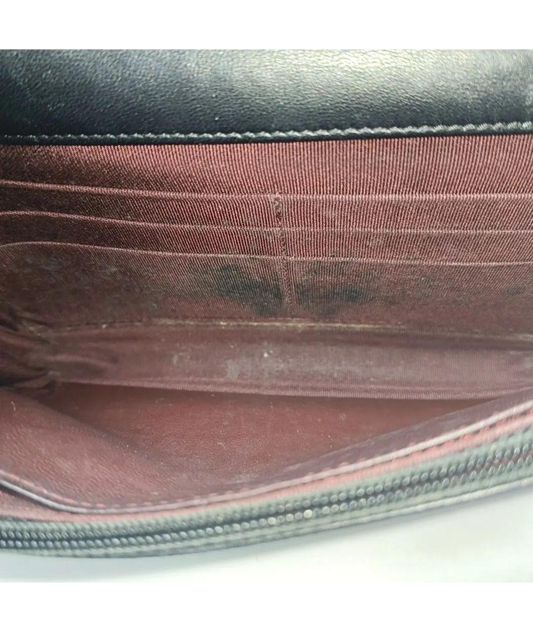 CHANEL Черная кожаная сумка через плечо, фото 6