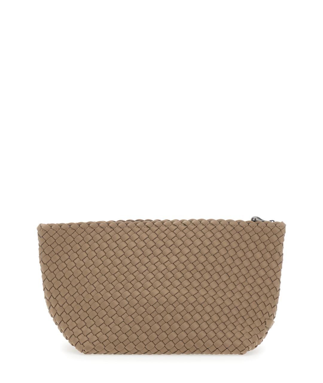 NAGHEDI Бежевая косметичка из искусственной кожи, фото 1