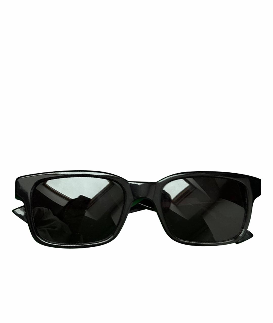 BOTTEGA VENETA Черные пластиковые солнцезащитные очки, фото 1