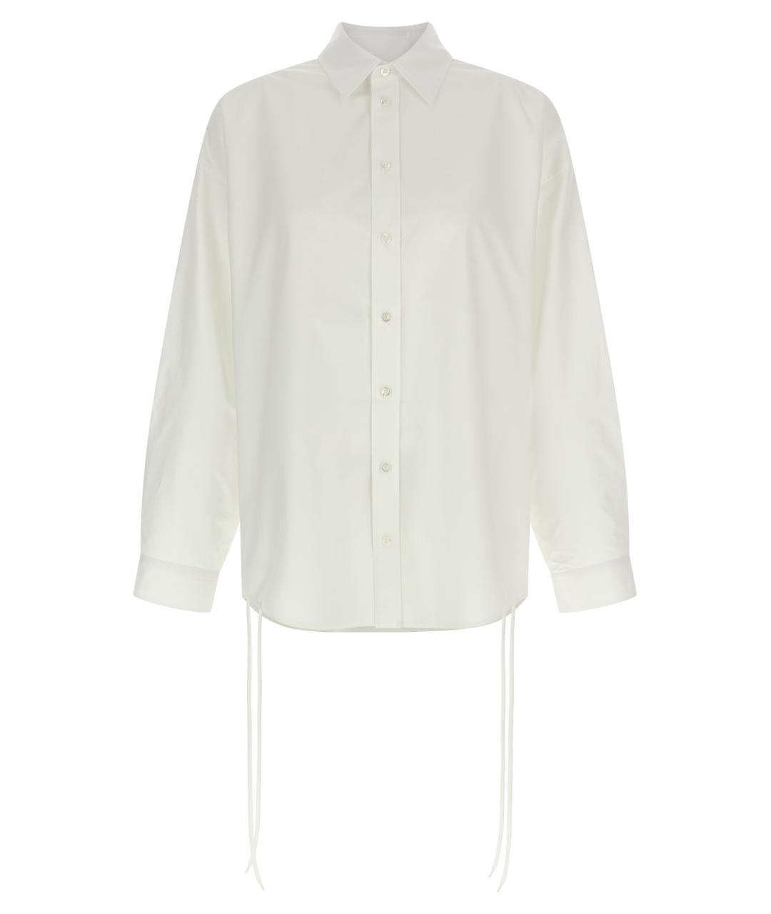 BALENCIAGA Белая хлопковая рубашка, фото 1