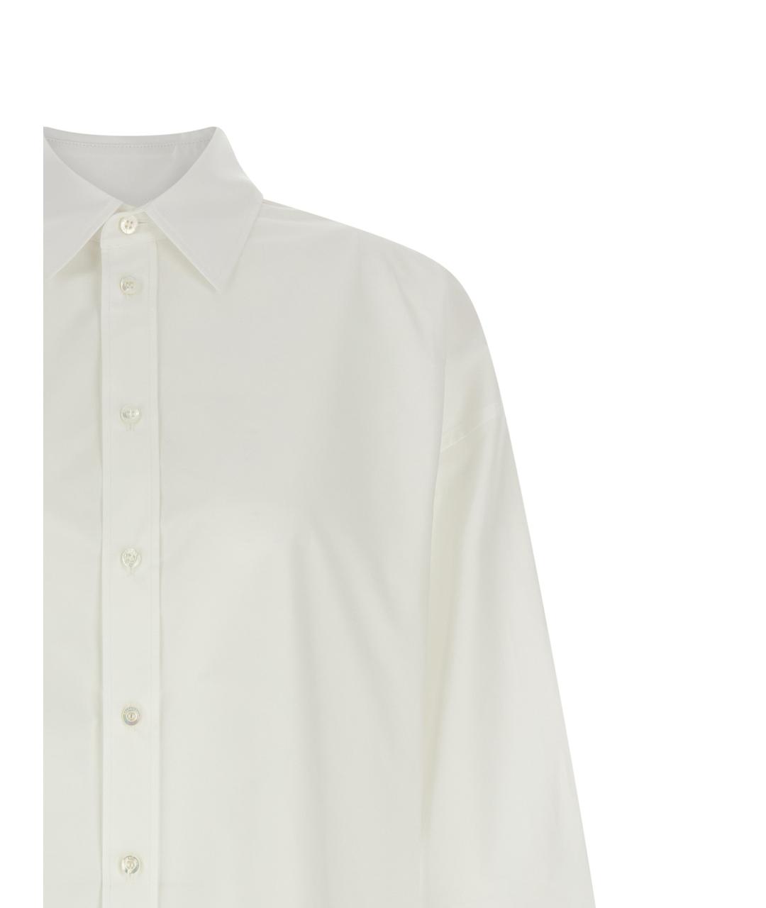 BALENCIAGA Белая хлопковая рубашка, фото 3