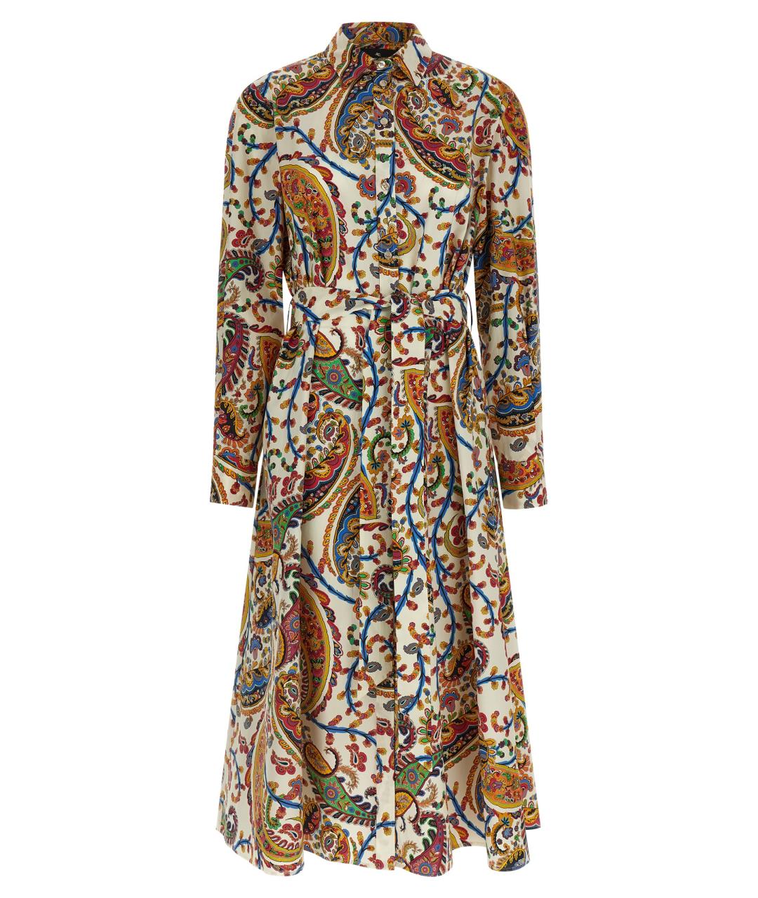 ETRO Мульти хлопковое повседневное платье, фото 1