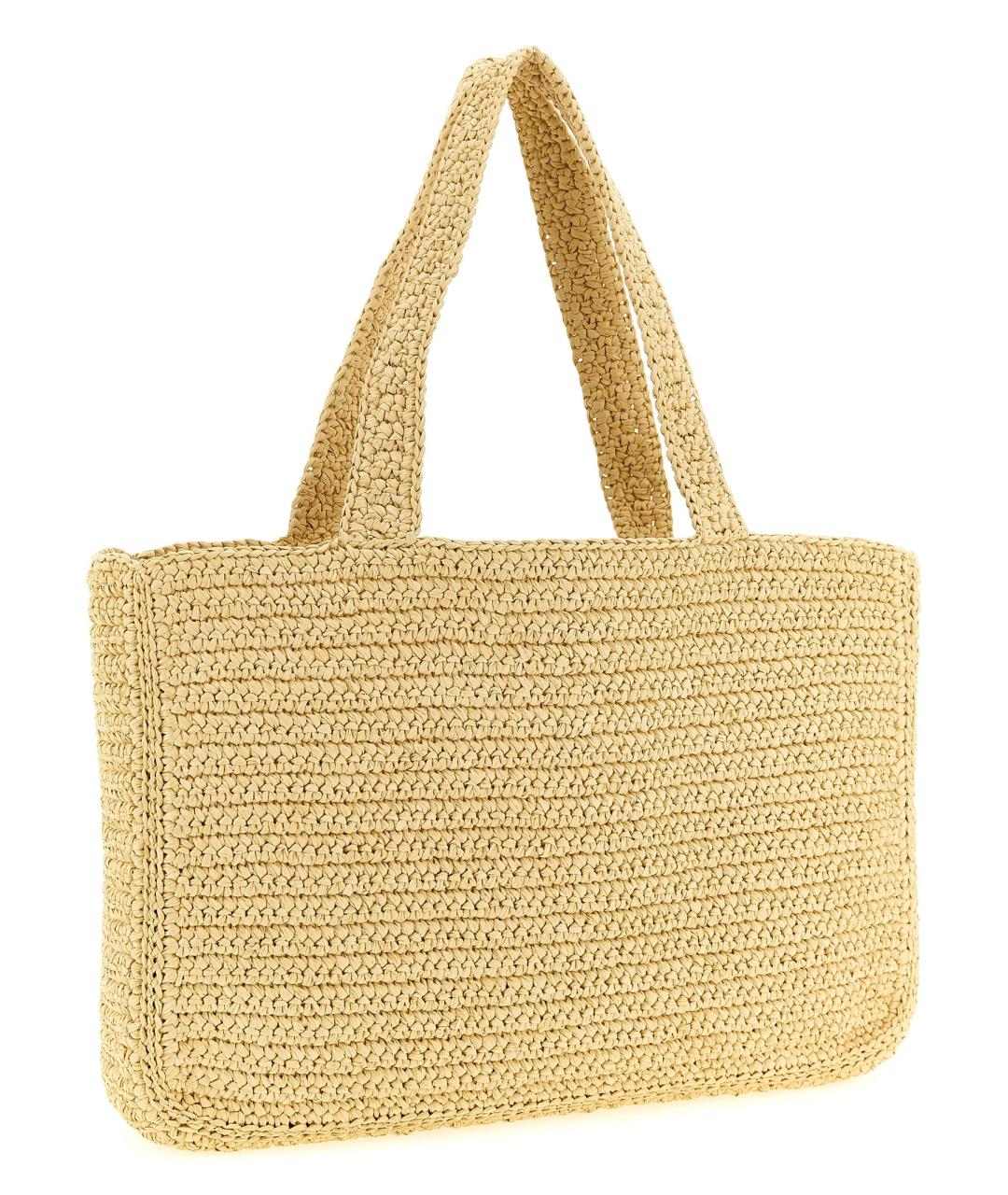 VALENTINO Бежевая сумка тоут, фото 2