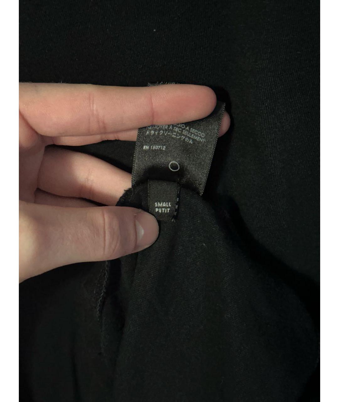 AMIRI Черная хлопковая футболка, фото 5