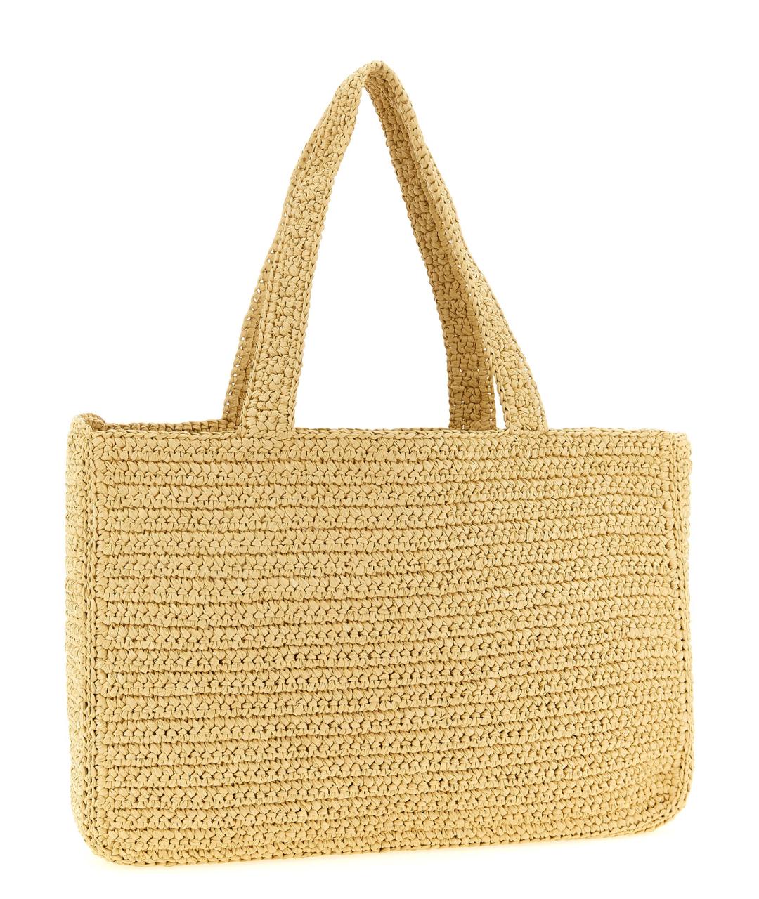 VALENTINO Бежевая сумка тоут, фото 2