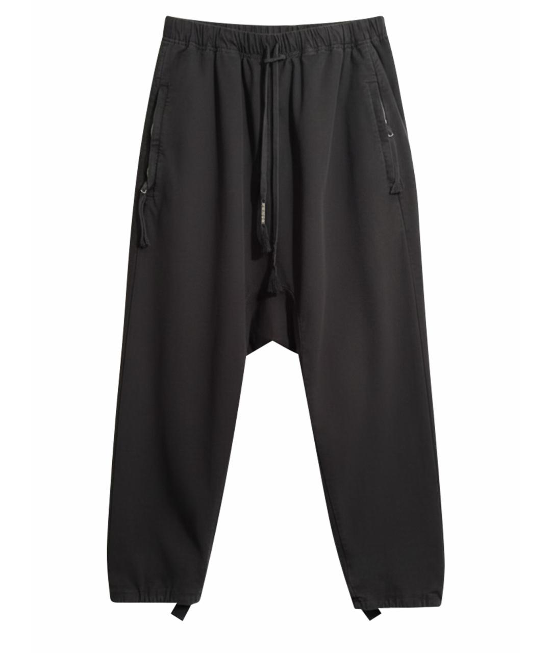 BORIS BIDJAN Черные хлопковые джинсы, фото 1