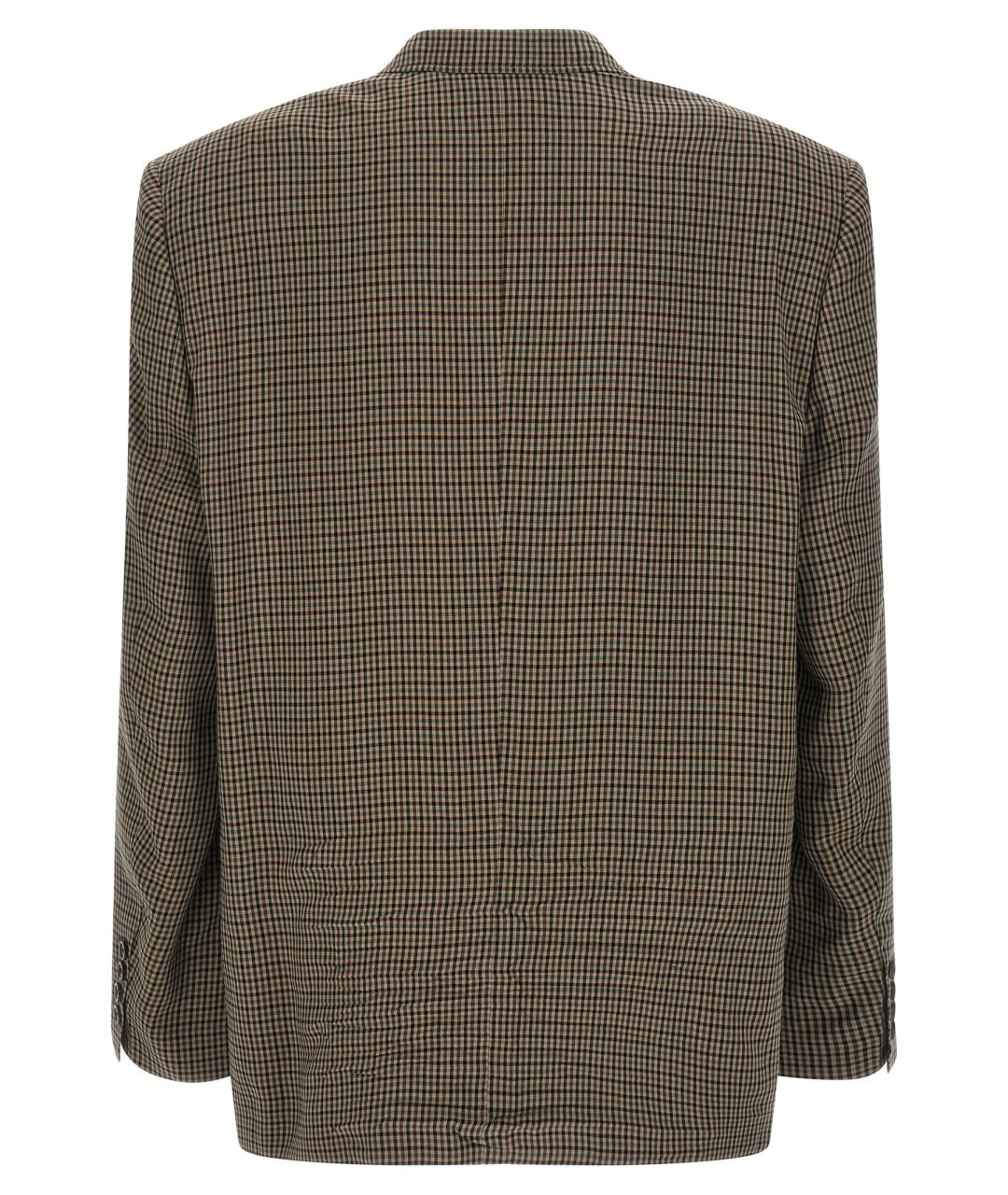 BALENCIAGA Коричневый пиджак, фото 2