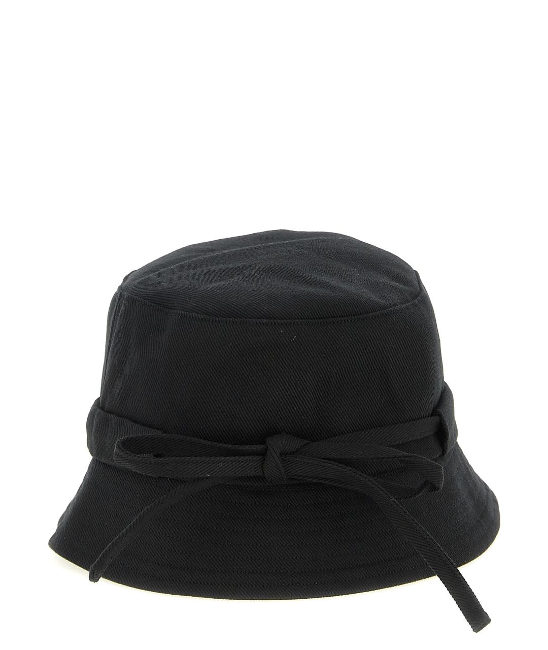 JACQUEMUS Черная хлопковая шляпа, фото 3