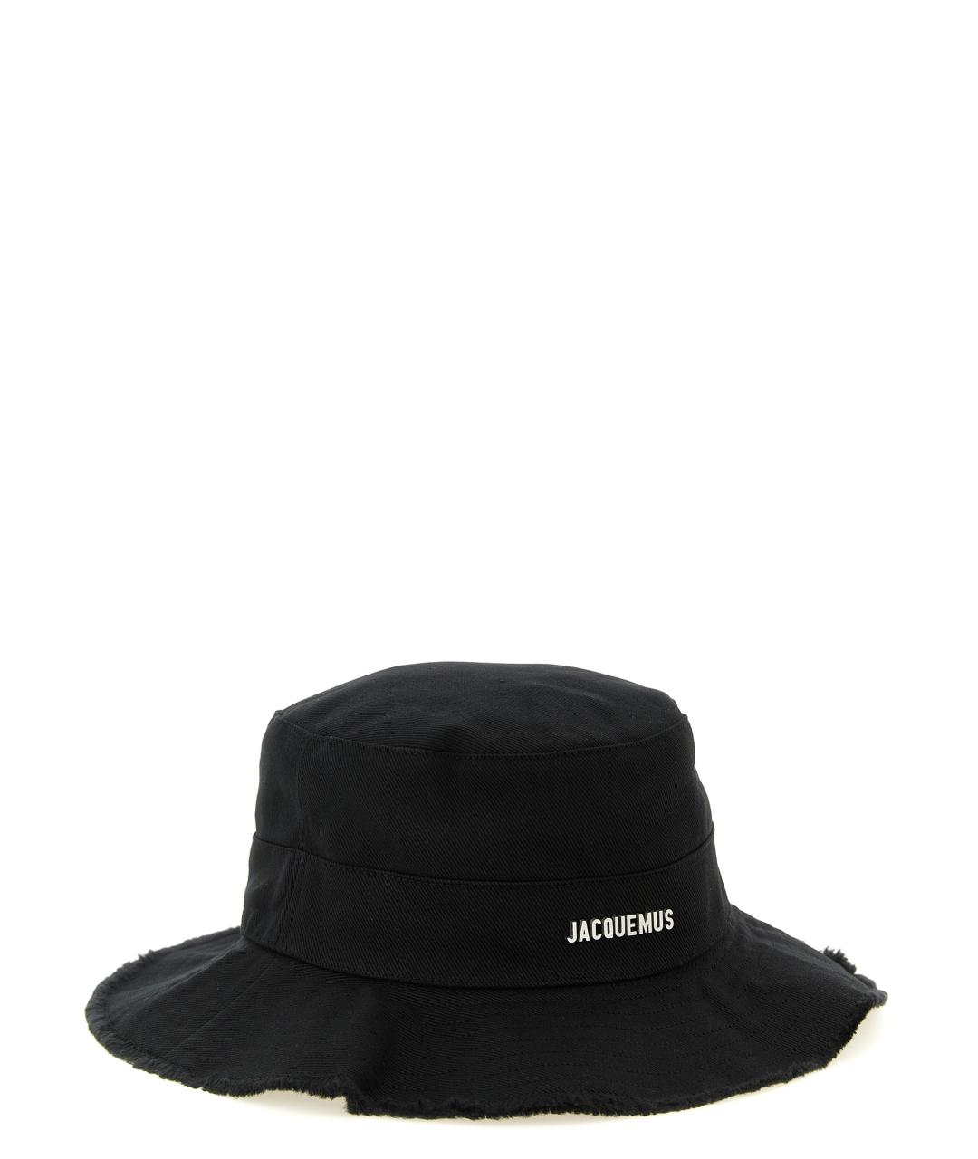 JACQUEMUS Черная хлопковая панама, фото 2