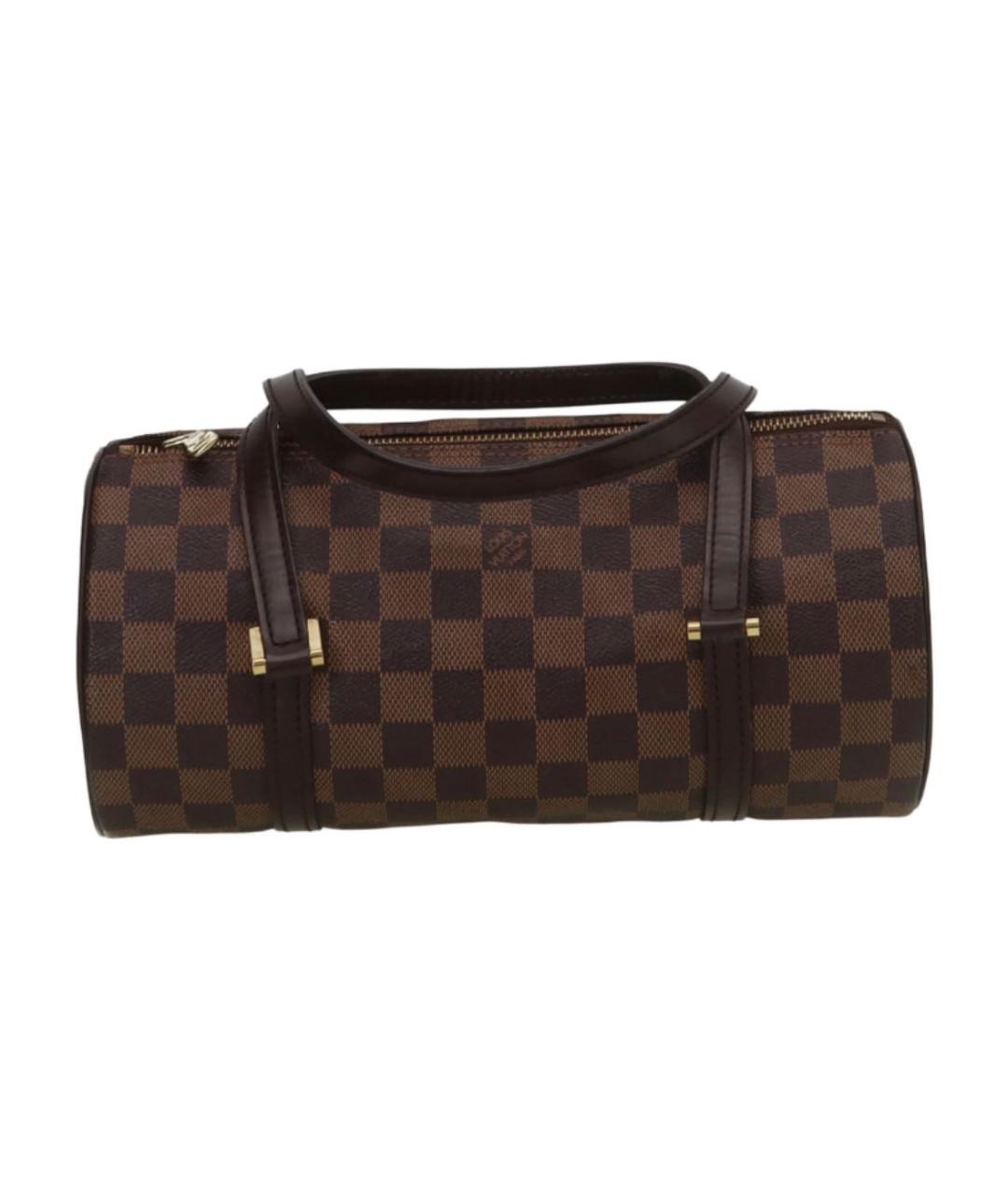 LOUIS VUITTON Коричневая сумка с короткими ручками, фото 9