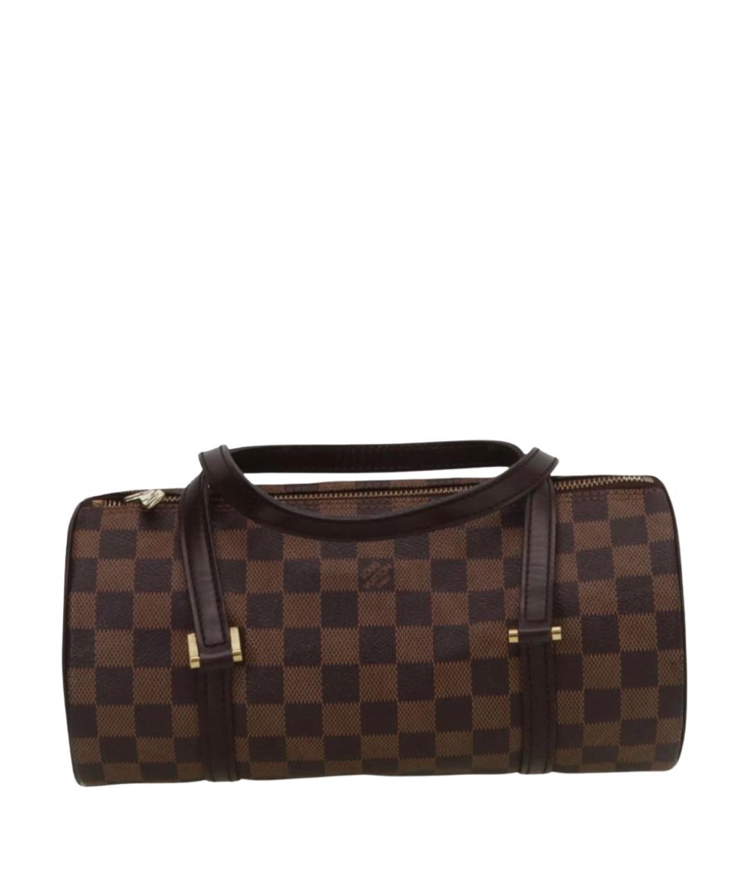 LOUIS VUITTON Коричневая сумка с короткими ручками, фото 1