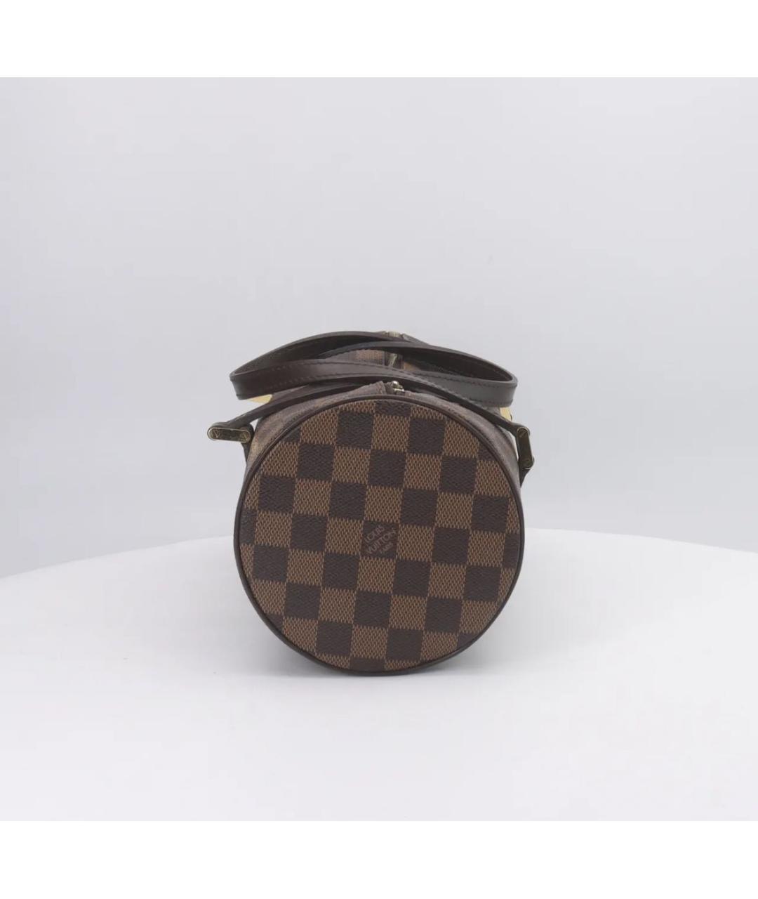 LOUIS VUITTON Коричневая сумка с короткими ручками, фото 2