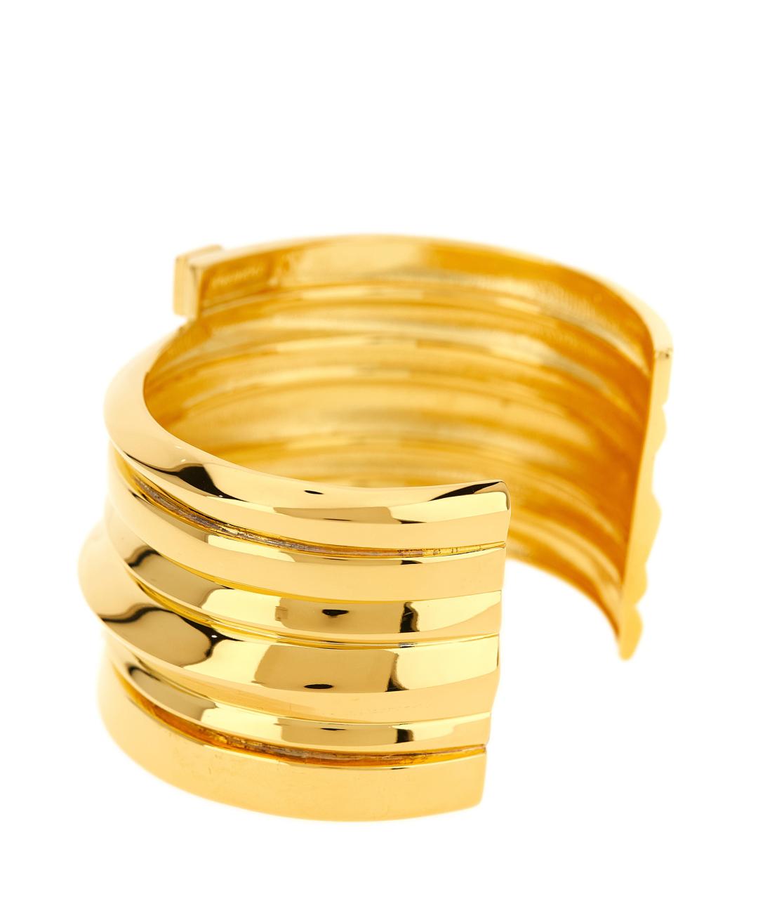 ELISABETTA FRANCHI Золотой металлический браслет, фото 3