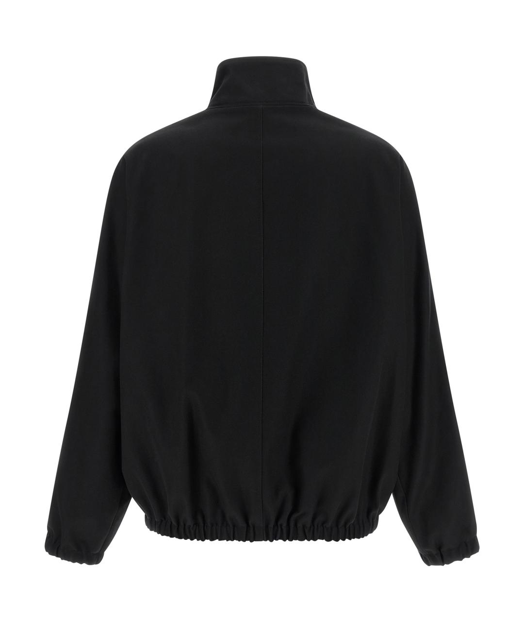 COURREGES Черная хлопковая куртка, фото 2