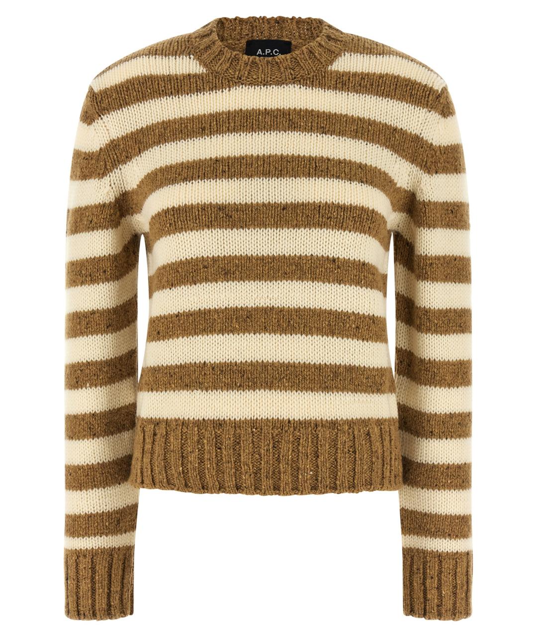 A.P.C. Мульти шерстяной джемпер / свитер, фото 1