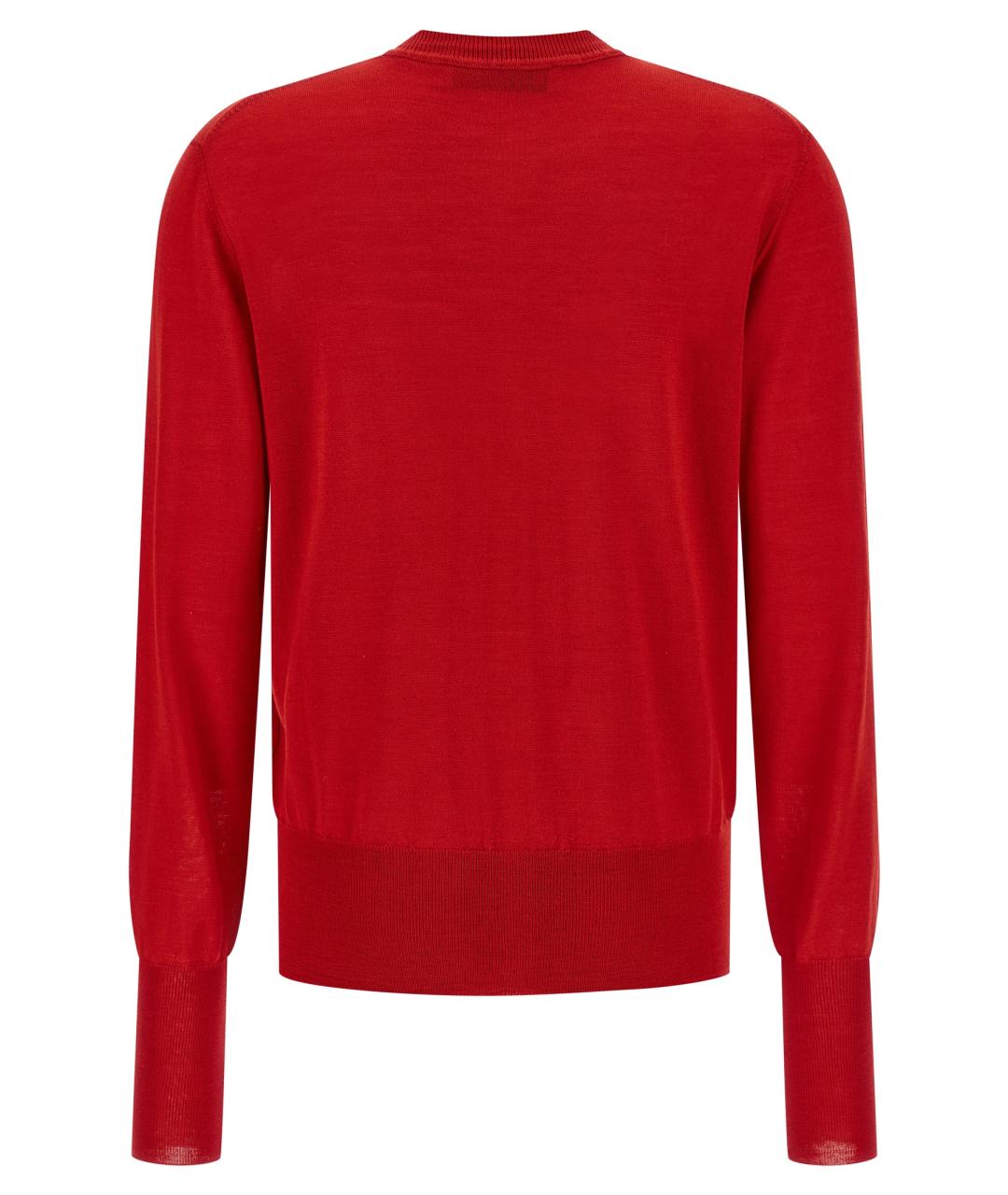 VIVIENNE WESTWOOD Красный шерстяной кардиган, фото 2