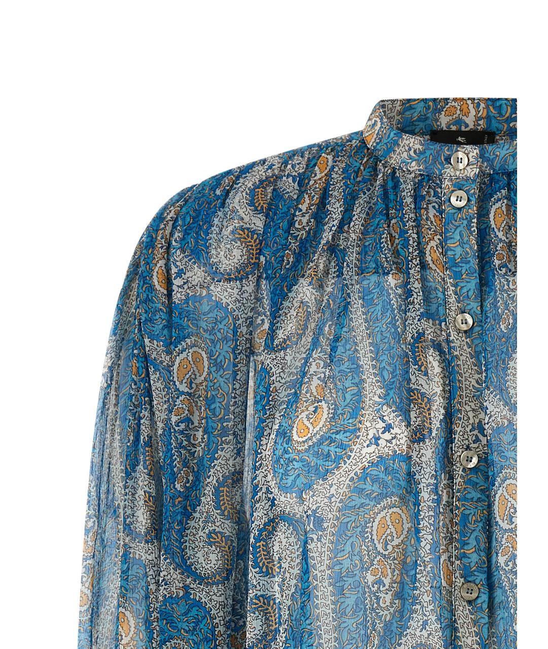 ETRO Мульти шелковая блузы, фото 3