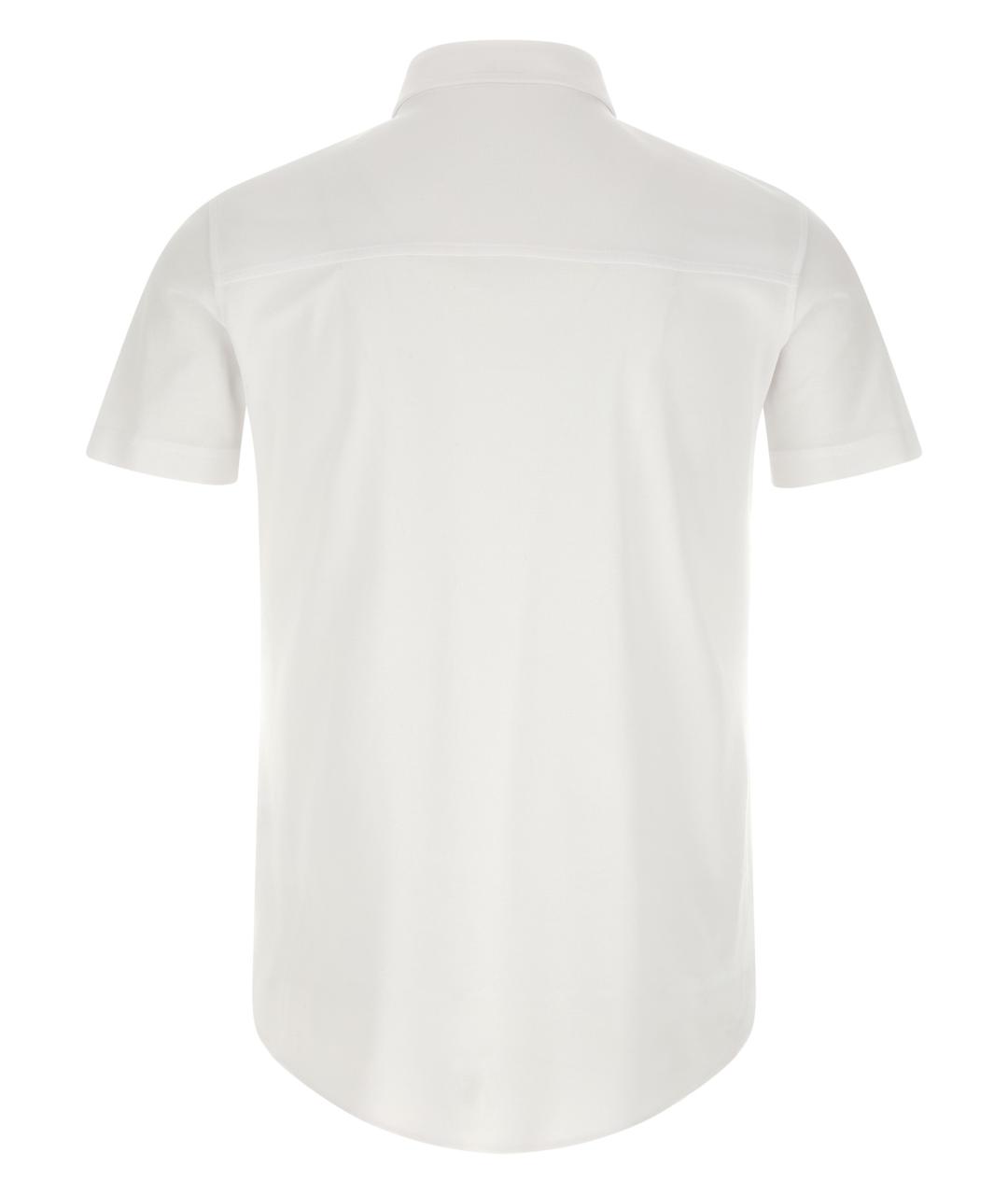 BRUNELLO CUCINELLI Белая хлопковая рубашка, фото 2