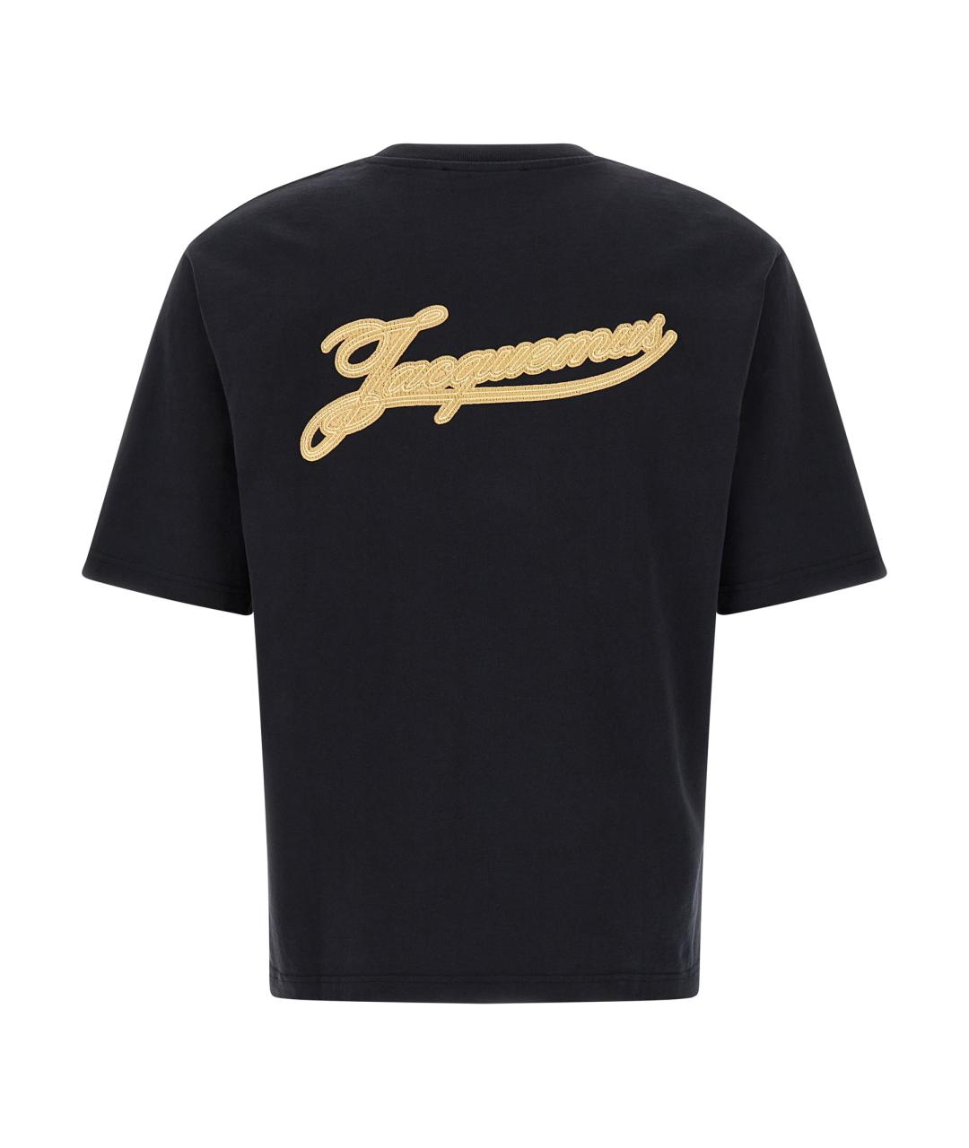 JACQUEMUS Мульти хлопковая футболка, фото 2