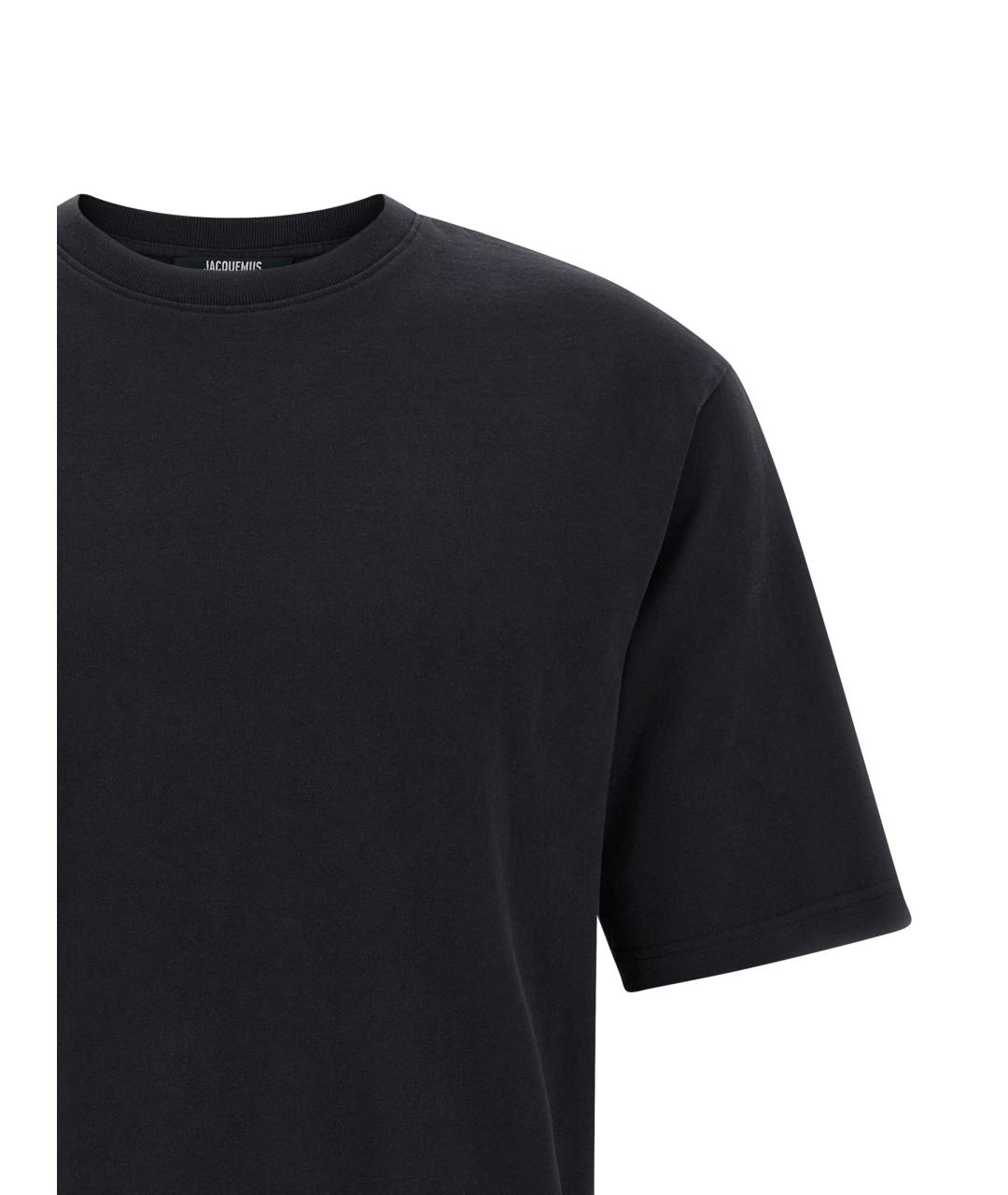 JACQUEMUS Мульти хлопковая футболка, фото 3