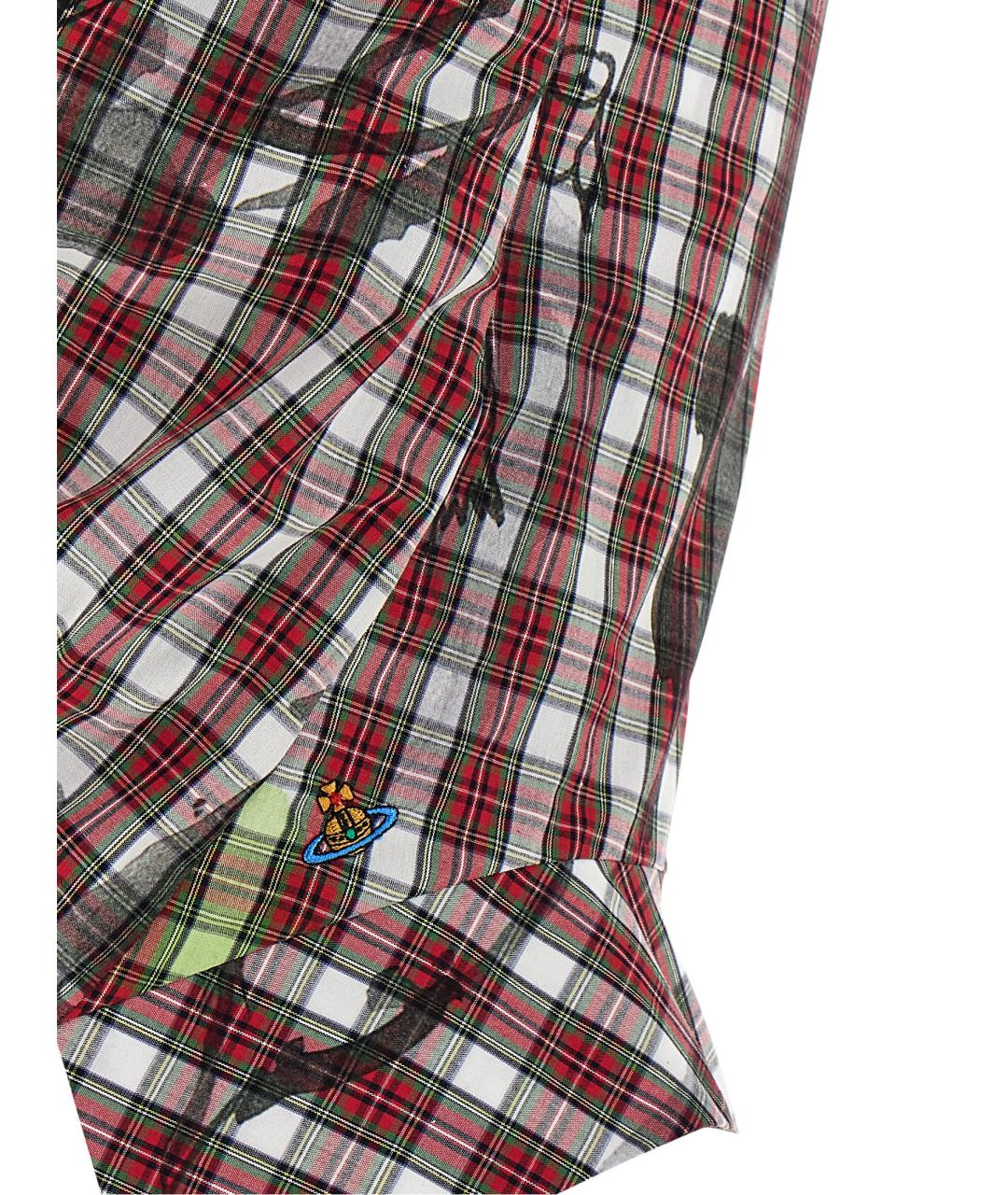 VIVIENNE WESTWOOD Бордовый хлопковый корсет, фото 4