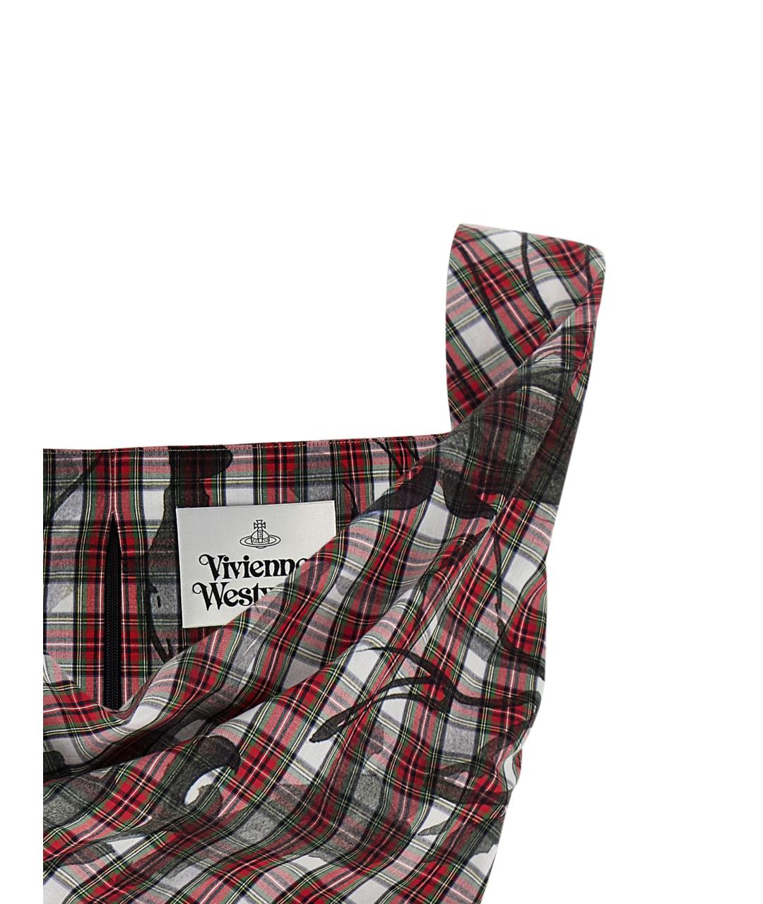 VIVIENNE WESTWOOD Бордовый хлопковый корсет, фото 3