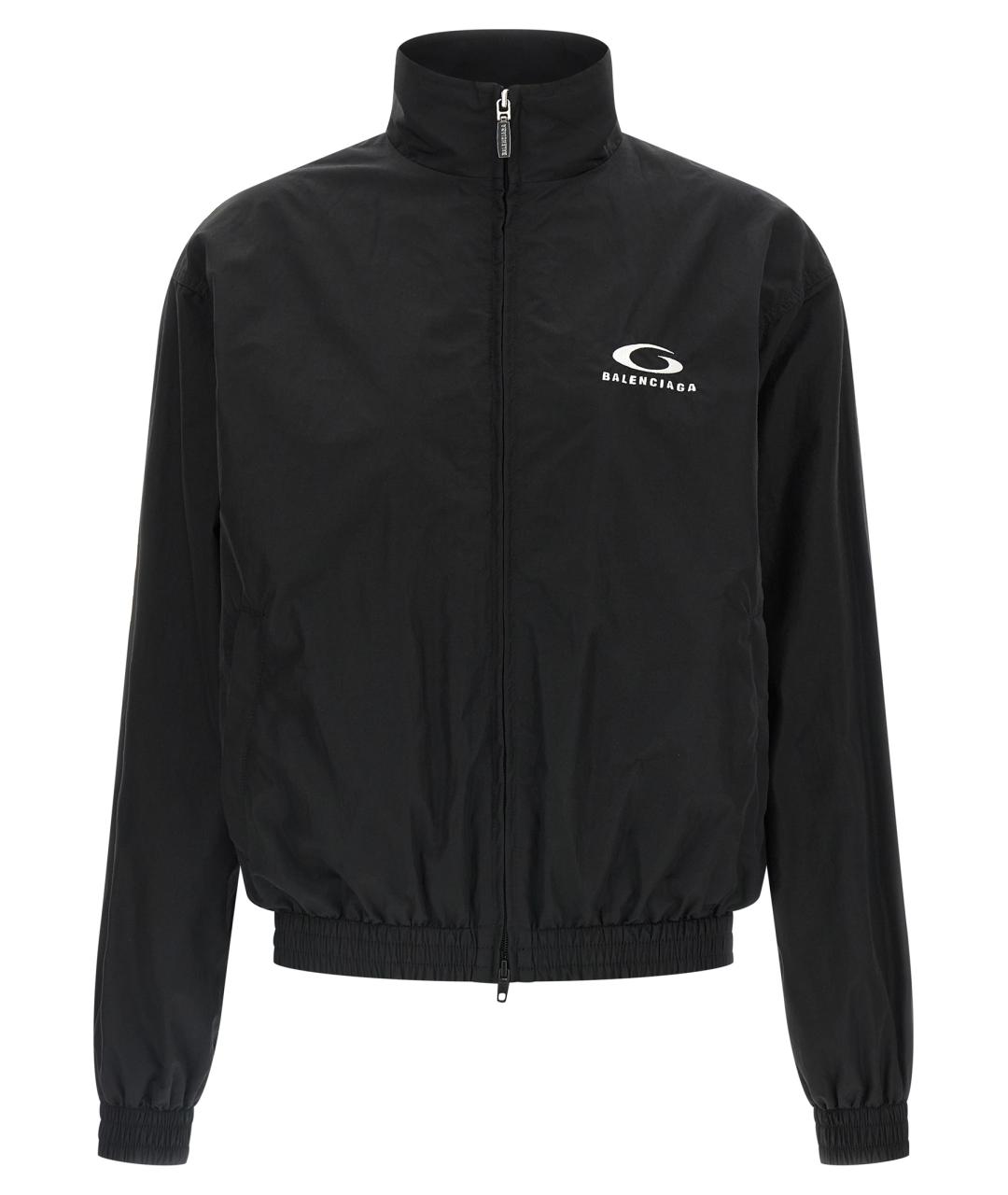 BALENCIAGA Черная хлопковая куртка, фото 1
