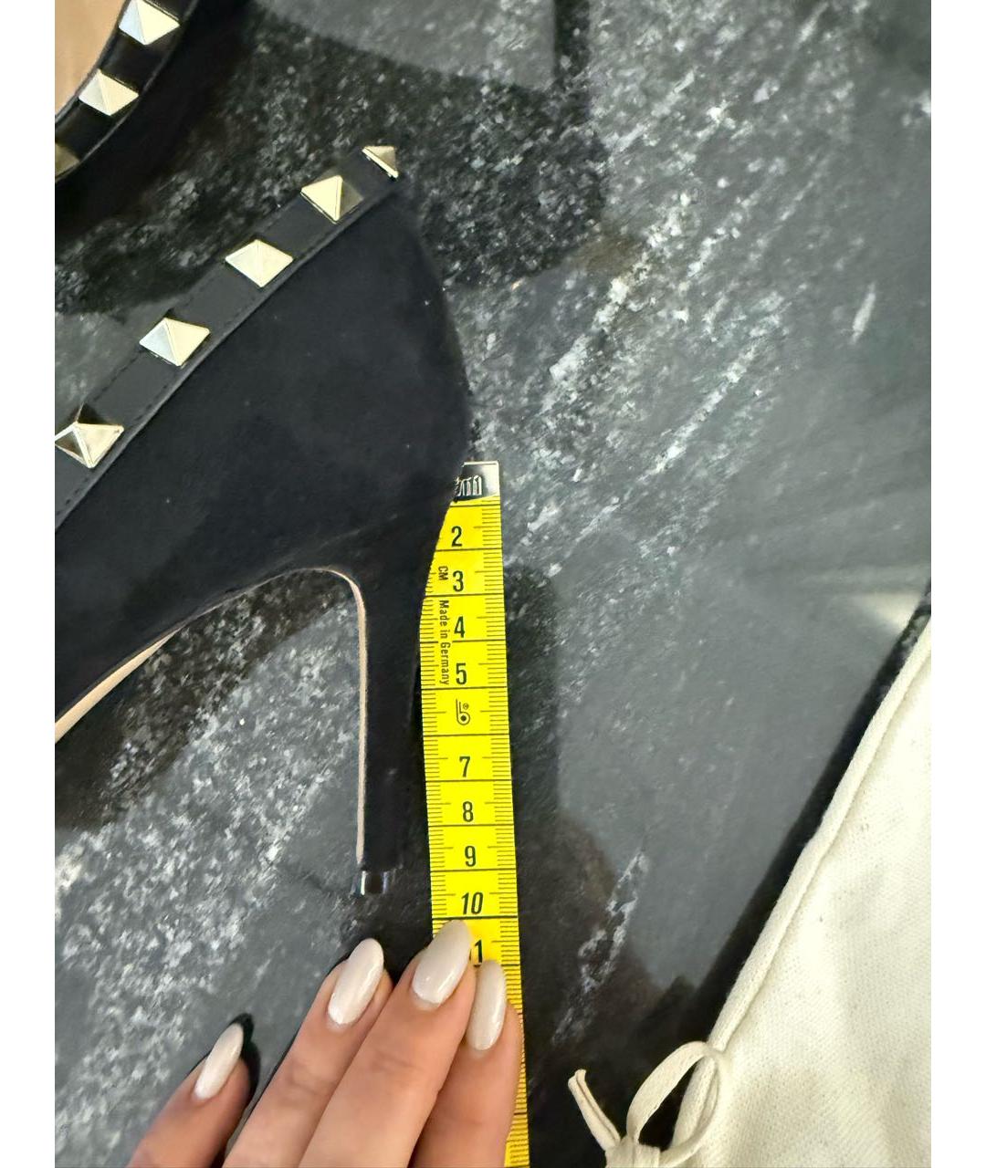 VALENTINO Черные замшевые туфли, фото 6