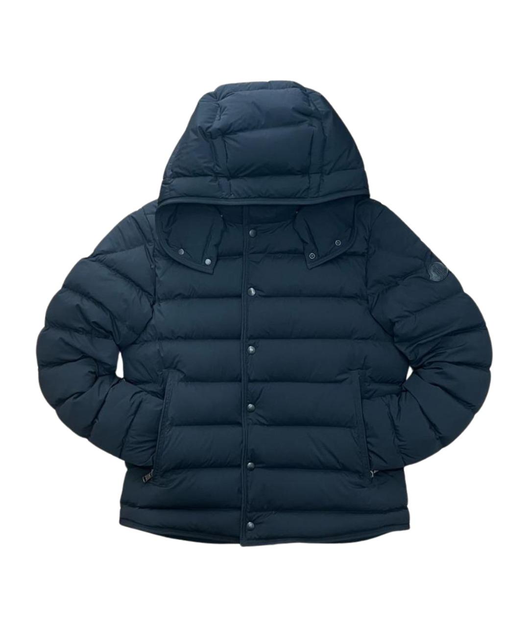 MONCLER Черная полиамидовая куртка, фото 1