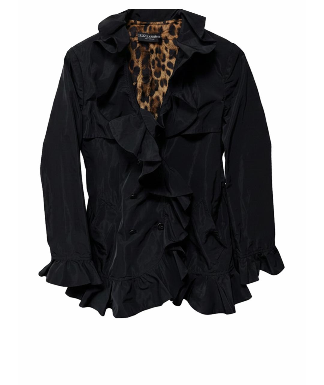 DOLCE&GABBANA Черный тренч/плащ, фото 1
