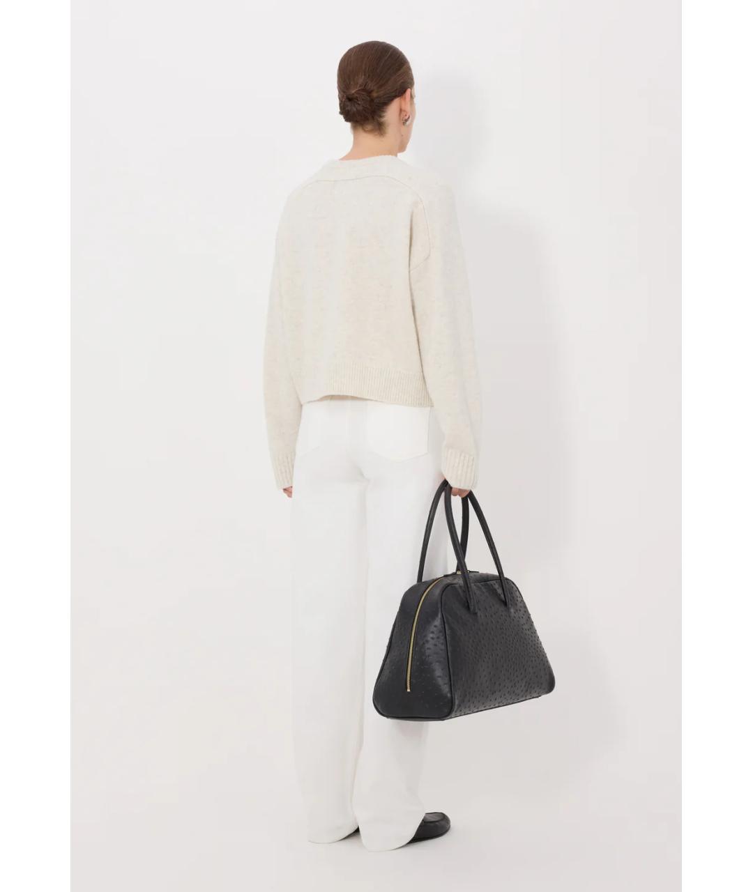 LOULOU DE SAISON Серый шерстяной джемпер / свитер, фото 5