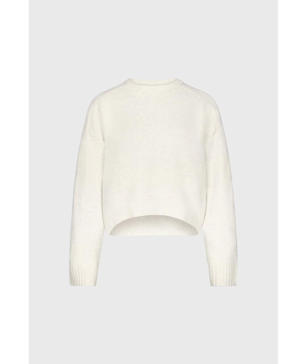 LOULOU DE SAISON Серый шерстяной джемпер / свитер, фото 6