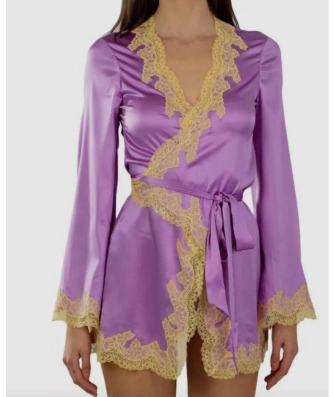 AGENT PROVOCATEUR Фиолетовый халаты, фото 8