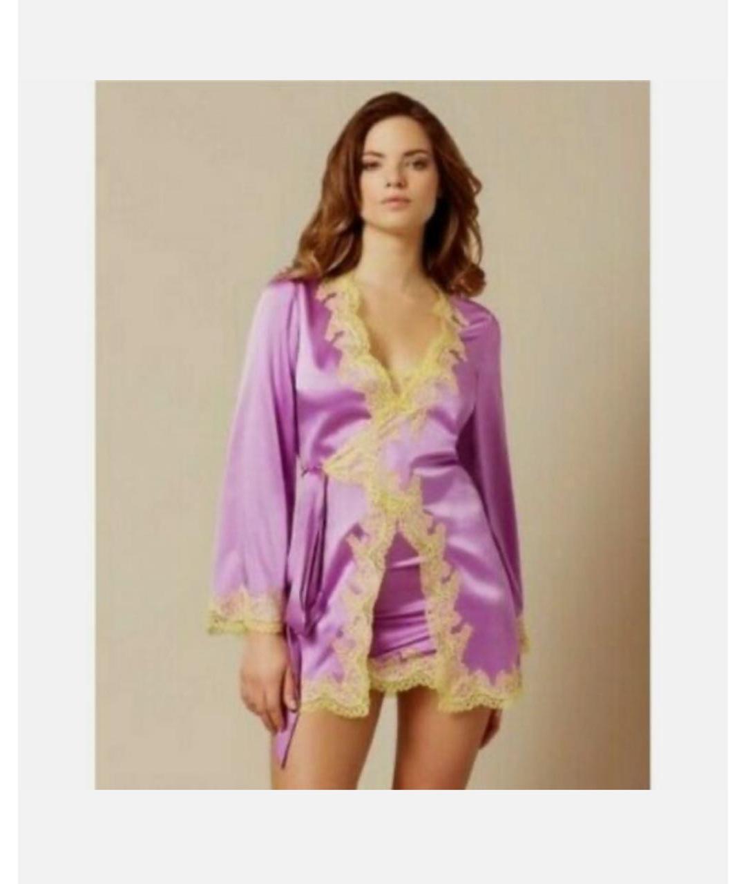 AGENT PROVOCATEUR Фиолетовый халаты, фото 6