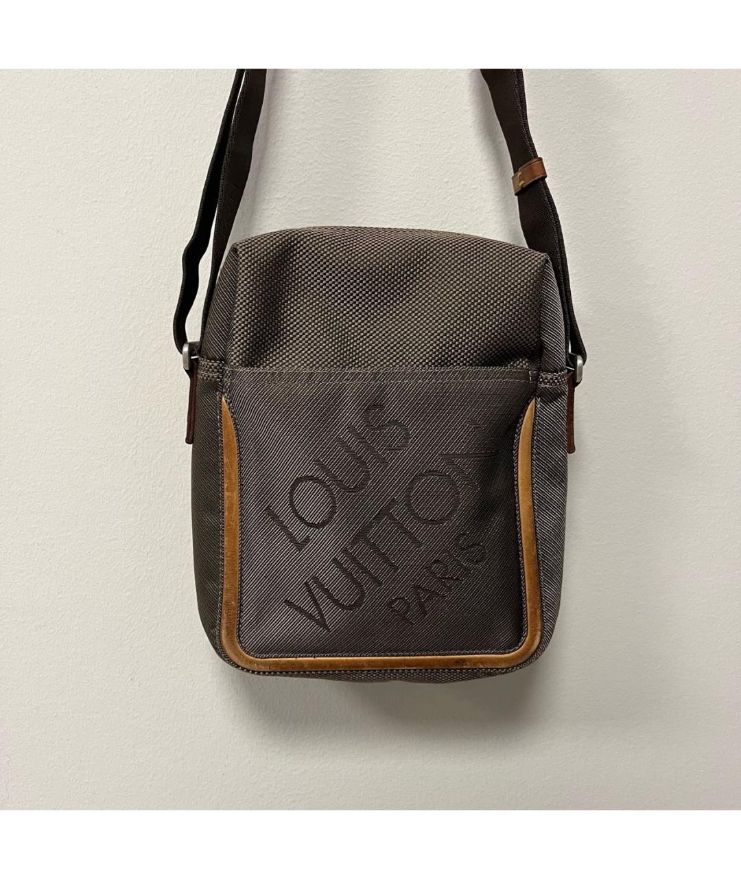 LOUIS VUITTON Коричневая барсетка, фото 2