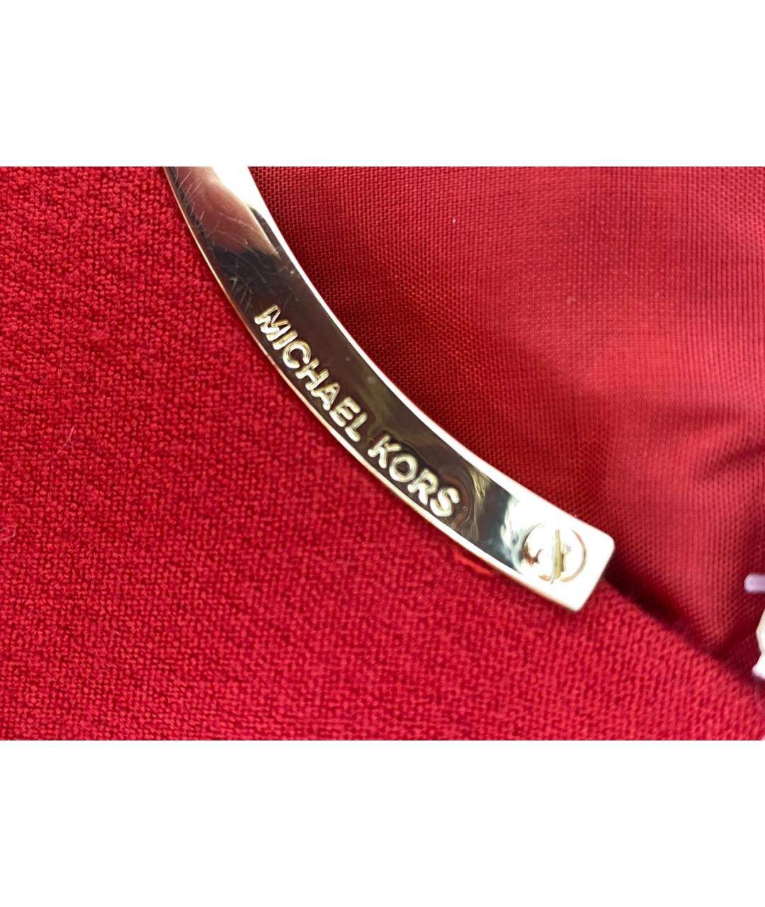 MICHAEL MICHAEL KORS Красное полиэстеровое повседневное платье, фото 3